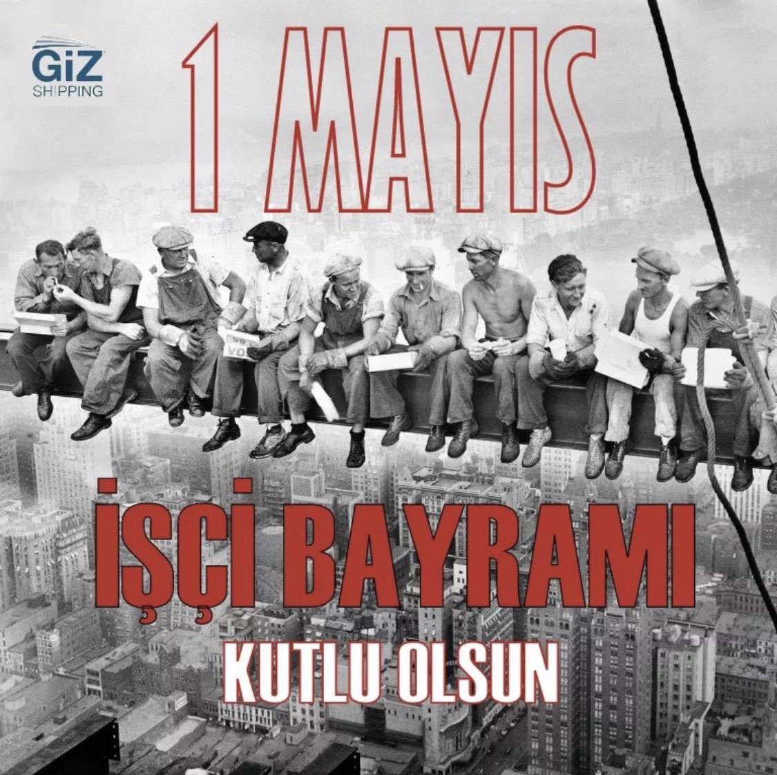 1 Mayıs işçi bayramı kutlu olsun #keepcalmandnominateus #fromtheblackseatoallaroundtheworld #gizshippingagency #shipping #tranportation #shippingworldwide #shippingagency #portagency