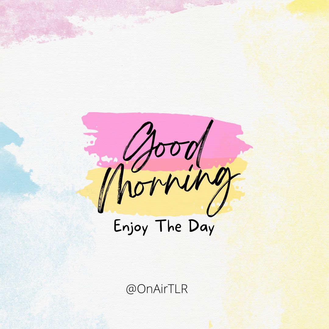 𝓖𝓸𝓸𝓭 𝓜𝓸𝓻𝓷𝓲𝓷𝓰
Whatever you have planned today, we hope you enjoy it! ☀️