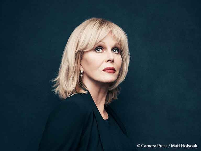 Happy Birthday to Joanna Lumley, 76 today 