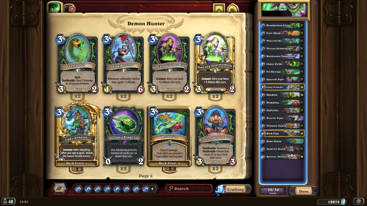 MinislashHS's tweet image. Masters tour 4 ✅
Finished #46 on NA.
Unfortunately we can't play il'gynoth otk dh anymore so I played aggro 😔