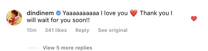 wnshikie's tweet photo. Dindin's love for Ravi is so heartwarming. He always comments I love you on his post and is never shy to show his love for his Crazy dongsaeng 🥹 The bond they have is just so beautiful 😢💜🧡 https://t.co/BeJiV9l8UD