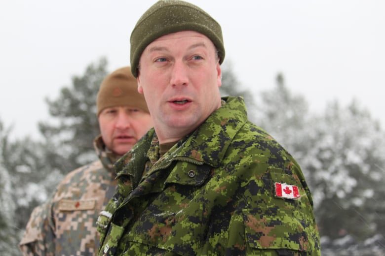 FlavioVolpe1's tweet image. A reminder that today REAL 🇨🇦 freedom fighters are in Latvia training soldiers to defend 🇺🇦 against an ACTUAL dictator threatening their way of life.

This is also the CORRECT use of OUR flag.