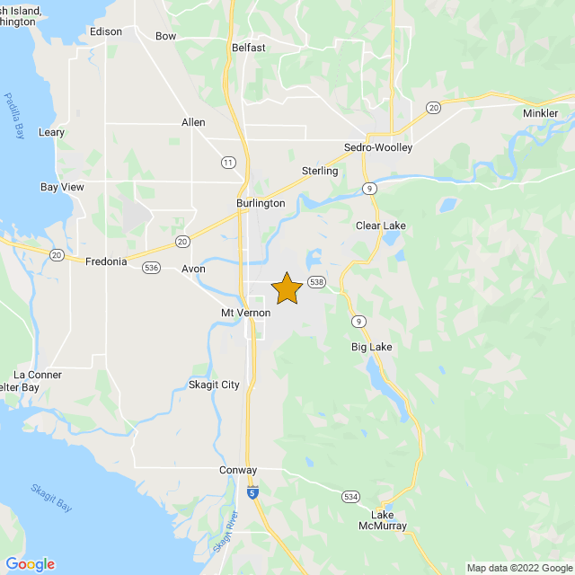 Burlington Wa Zip Code Map Pnsn On Twitter: "Alt Text: Map With A Star Marker For The Magnitude 3.6  Earthquake Located 2.4 Km E From Mount Vernon, Wa" / Twitter