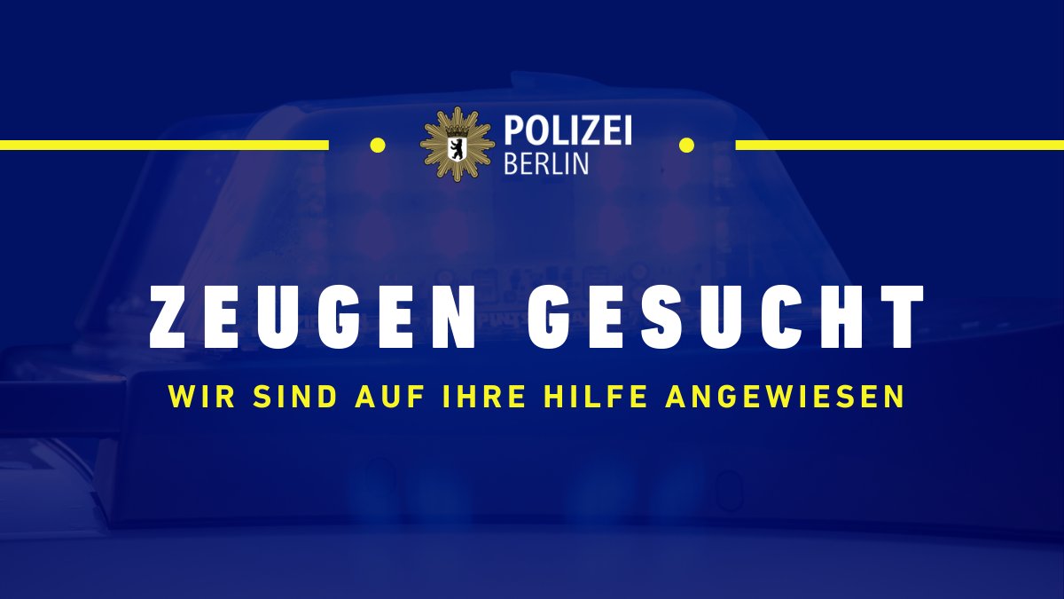 Symbolbild: Zeugen gesucht