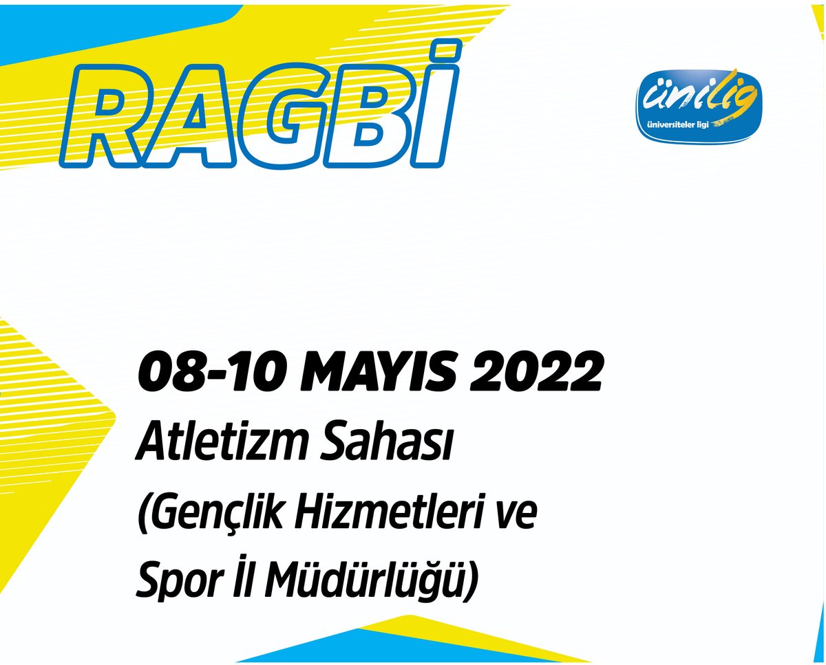 ÜNİLİG Ragbi Final müsabakaları 08-10 Mayıs'22 tarihleri arasında #afyonkarahisar 'da. #ünilig #universitelersporligi #gsb #tusf #voleybol