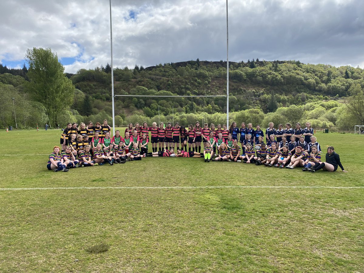 ArgyllRugbyDo's tweet image. All ready to go at Glencruitten!! @Scotlandteam #everyonesgame #dalriadarugby