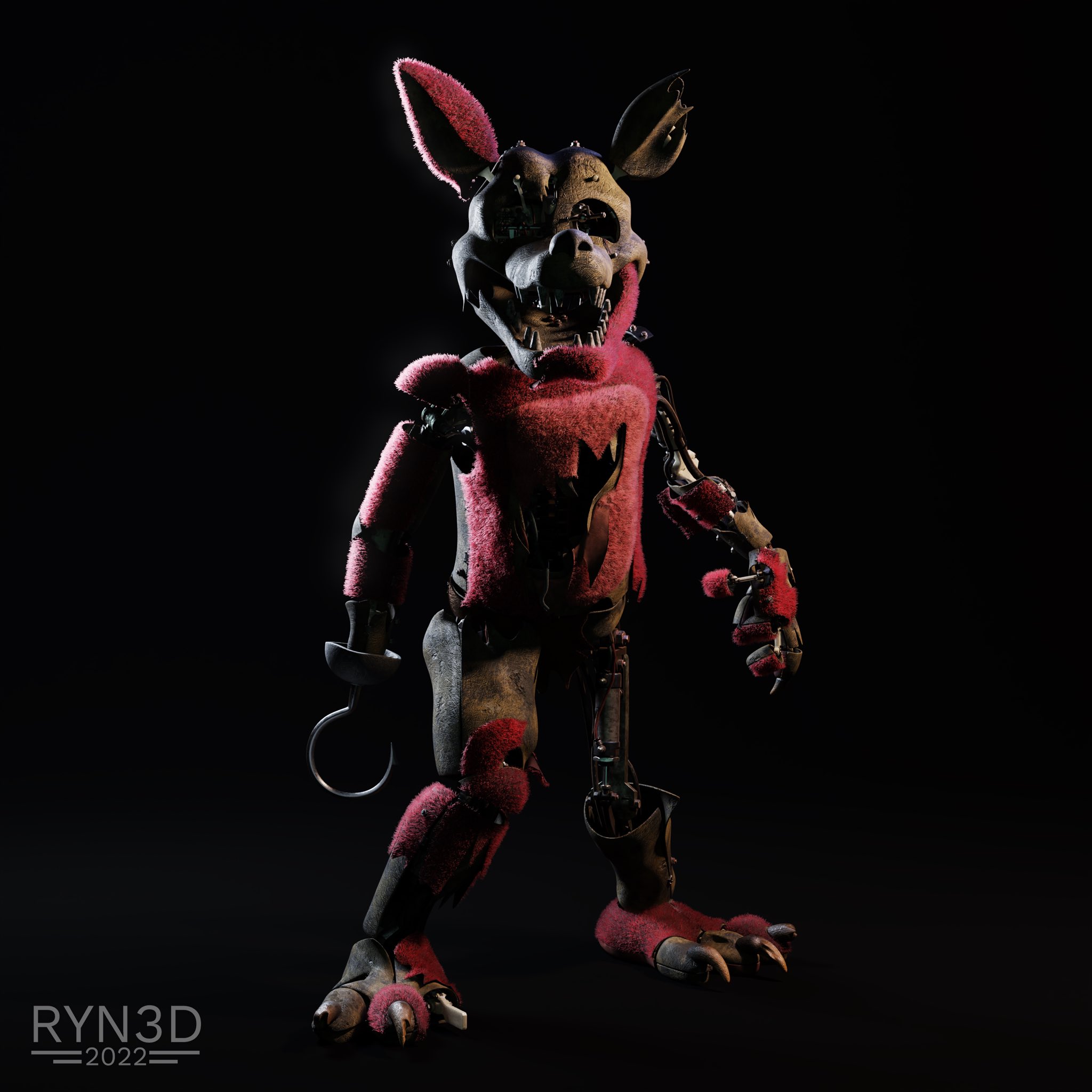 Withered-foxy - 3D model by 21.nicholas.e.hindre (@21.nicholas.e.hindre)  [0924a23]