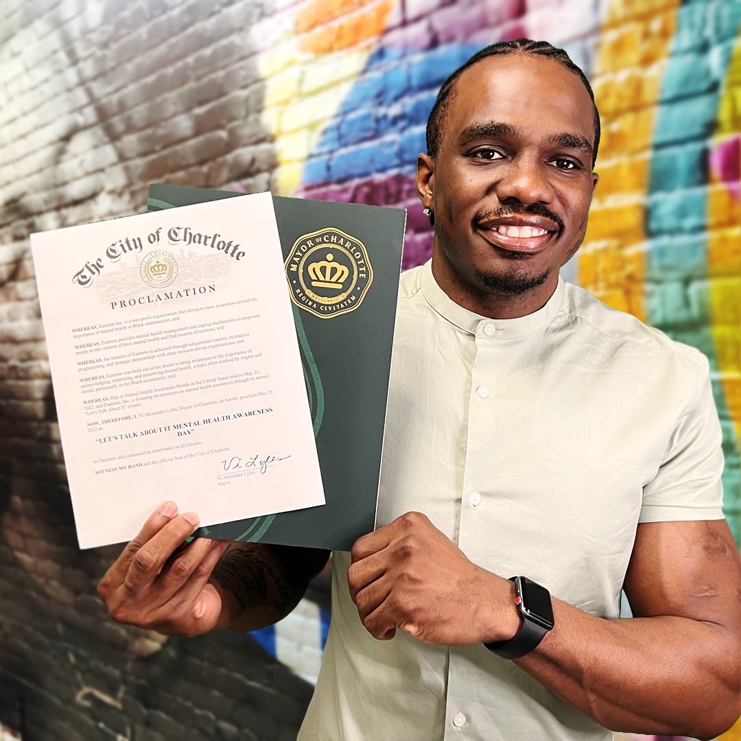 Rwenshaun's tweet photo. 16 years ago I knew nothing about mental health but now I am excited to acknowledge May is Mental Health Awareness Month!

My mission is to raise awareness but also to get the necessary resources to underserved communities! https://t.co/WLVvkEp5Ap