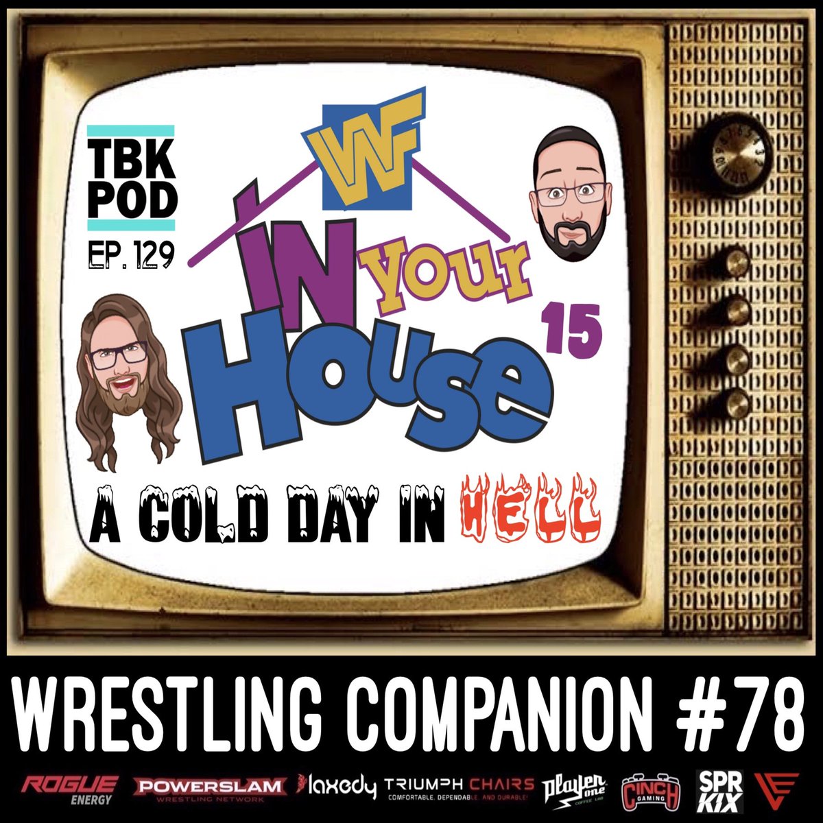 TheBroKast's tweet photo. We’re Back! Check out our WATCH-ALONG #WrestlingCompanion of #WWE #InYourHouse 15 - #AColdDayInHell featuring #Undertaker, #StoneCold, #Vader, #TheRock, #Mankind, #AhmedJohnson and more!

https://t.co/y8aEUm8RIh

#WrestlingCommunity #PodernFamily #WrestleManiaBacklash https://t.co/YGZuXOTpqy