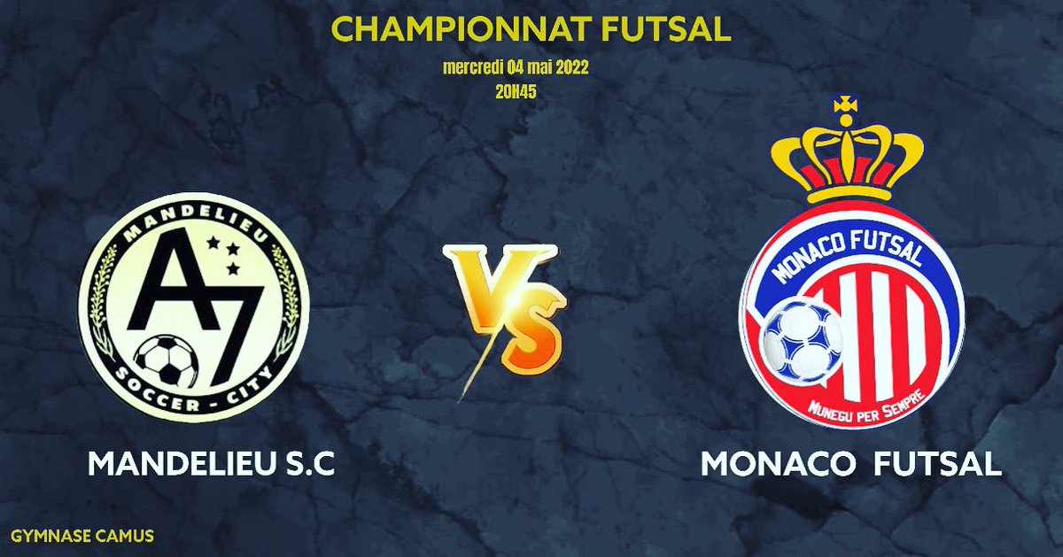 Monaco Futsal Officiel tweet media