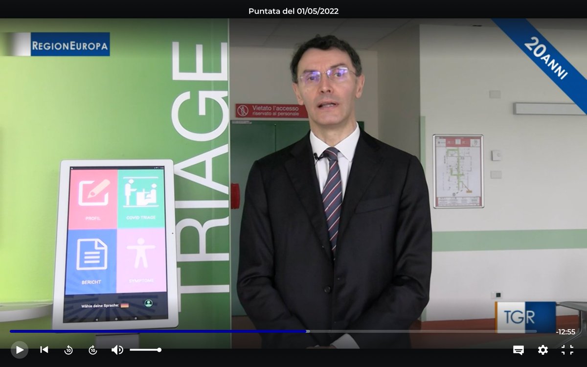 letiziamoratti's tweet photo. Il totem del Pronto Soccorso di #Seriate che utilizza l’Intelligenza Artificiale per permettere una rapida diagnosi. La tecnologia al servizio della Sanità grazie al lavoro di @UniBergamo , @FERB e @asstbergamoovest. Presto in altri 8 PS (minuto 12’).
https://t.co/Lp3RsEDgRA https://t.co/lUthKHnyK5