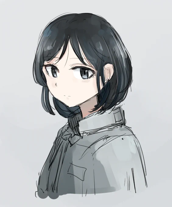 プロフ画像の人せっかくだし描いた山代 空来(やましろ くうら)宇宙船の操縦士免許を持っている。今後の絵にもちょくちょく出てくると思うのでどうぞよろしく 