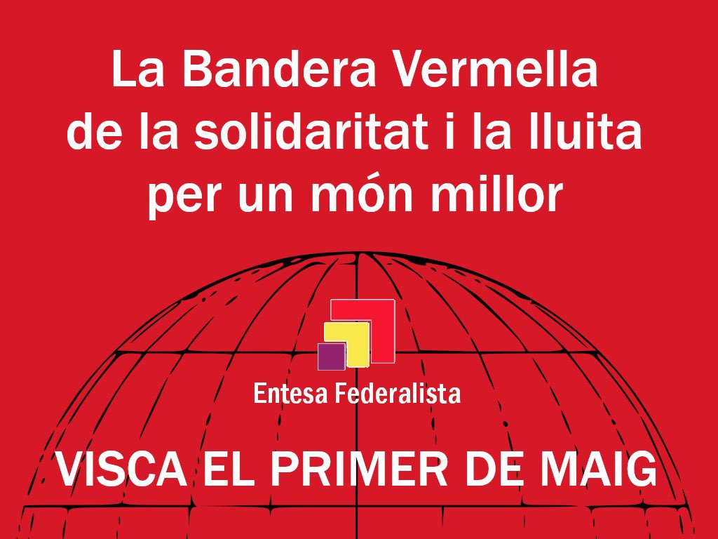 Visca el #primerdemaig
Viva el #primerodemayo