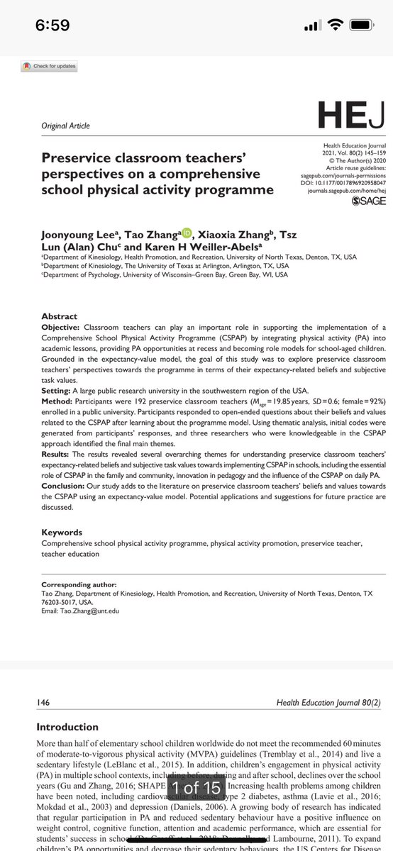 xiaoxiazhang4's tweet image. Paper being recognized is the happiest moment. I am honored the paper I coauthored with @JoonyoungLee6 @DrAlanChu @taozhang9596 and Dr. Weiller is awarded the innovative research in CSPAP Sig!! Motivated to do more good stuff 😀