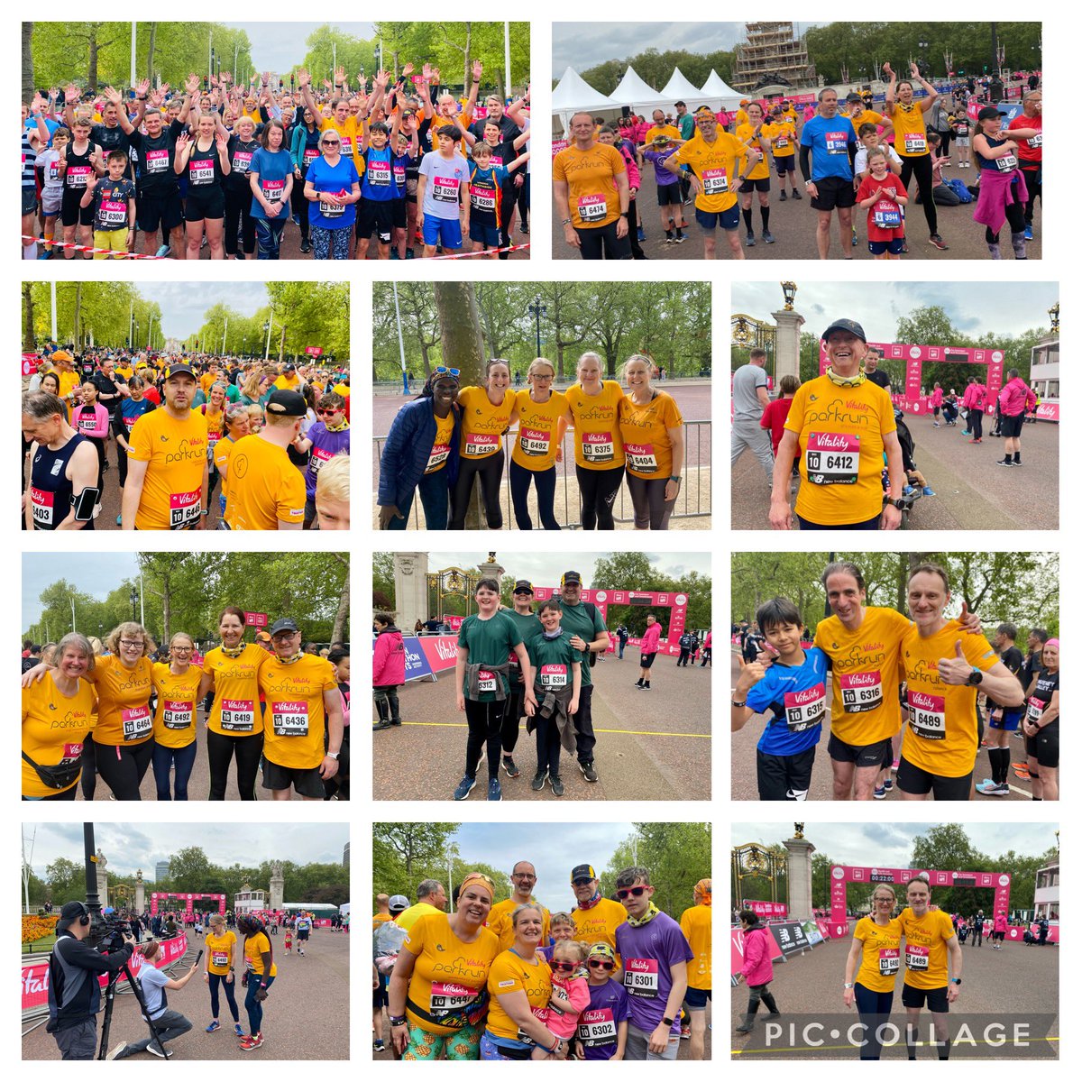 Spending time on The Mall with our gorgeous #parkrunfamily ❤️ 

Thanks to everyone  <a href="/WestminsterMile/">Vitality Westminster Mile</a> &amp; the volunteers for yet another excellent event! 

We clapped every single person over the line… just like home! 🌳
