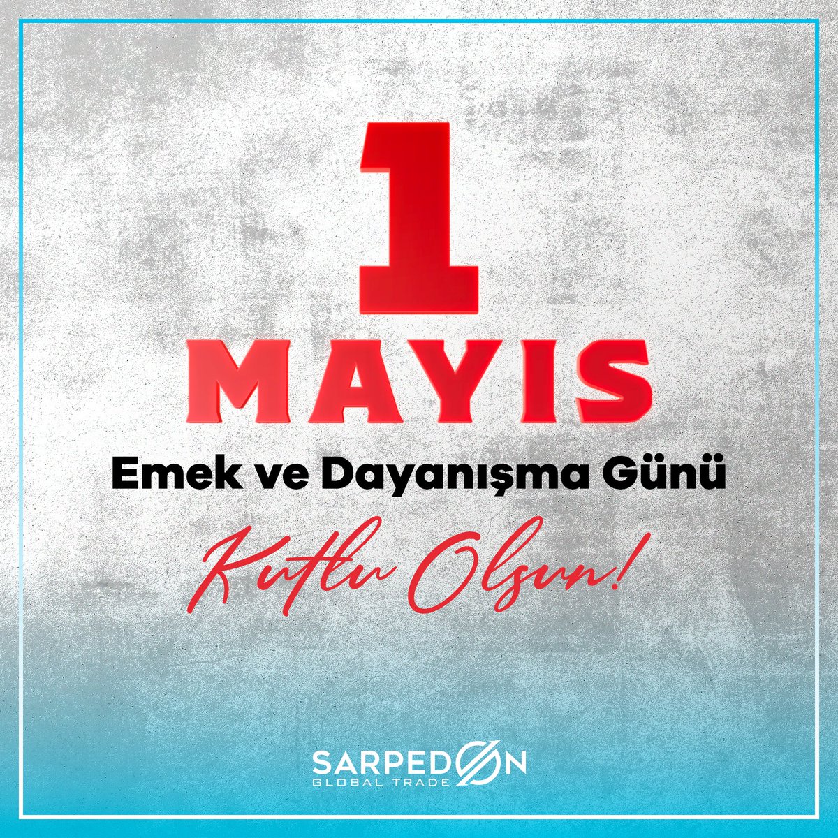 Hayatın kesintisiz devam etmesinde, gece gündüz demeden çalışan tüm emekçilerimizin 1 Mayıs Emek ve Dayanışma Günü Kutlu Olsun!

#1Mayıs #EmekveDayanışmaGünü #Bayram