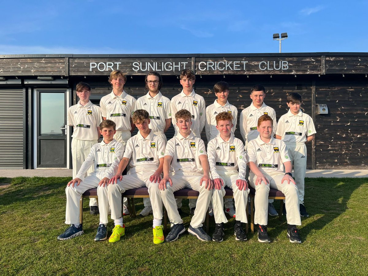 Good luck to the U15s who start their Cheshire League campaign at home today Vs @Neston_CC