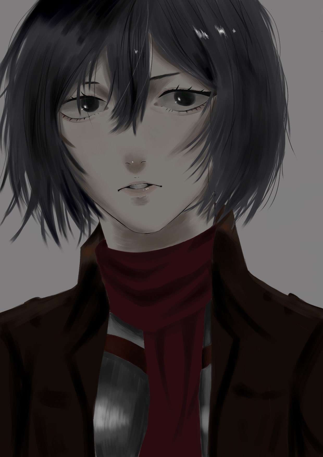 井龍 進撃の巨人 ミカサ イラスト 進撃の巨人 ミカサ 神絵師と繋がりたい T Co Cfluljwox2 Twitter