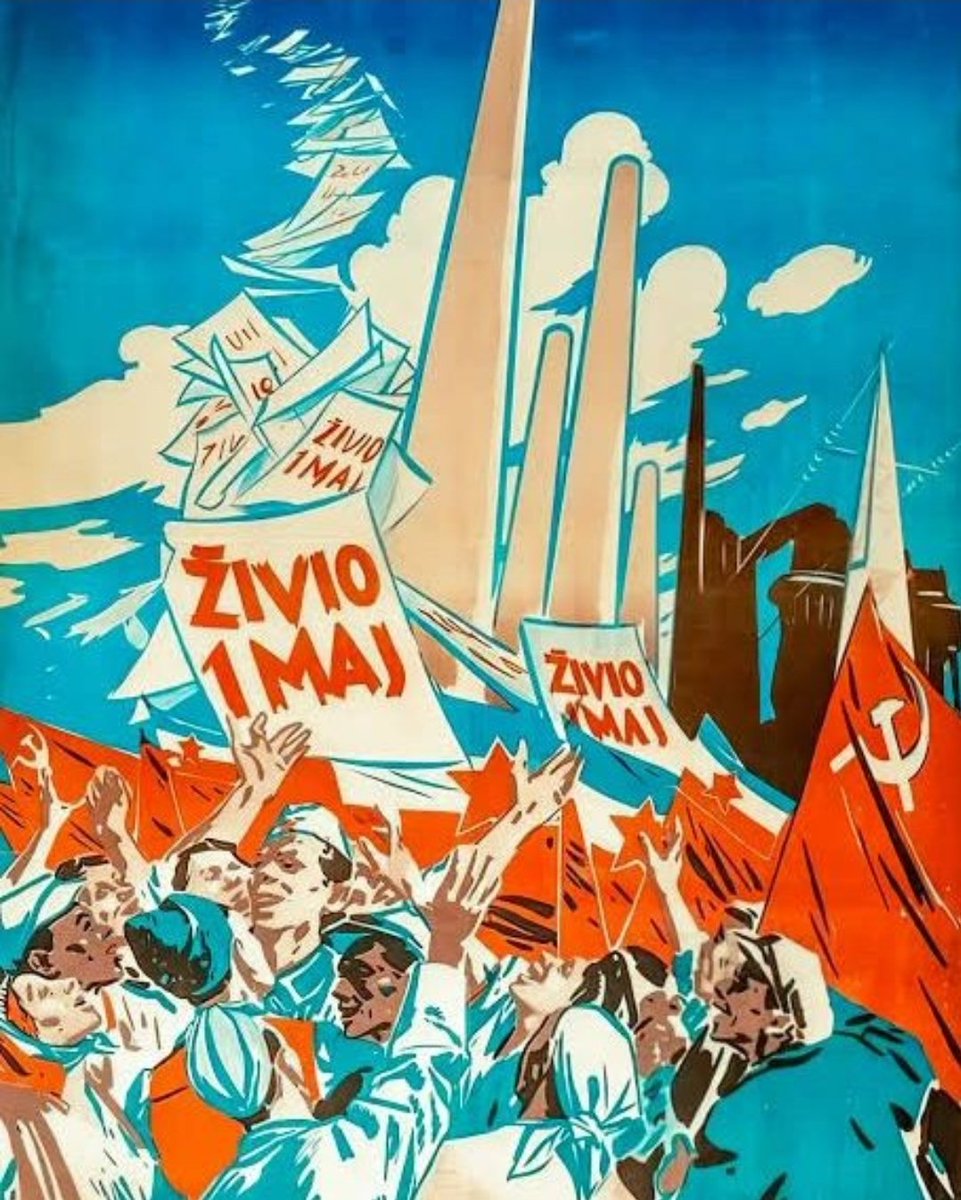 marescialloTito's tweet photo. Živio 1.Maj! https://t.co/xLIOWAhcBI