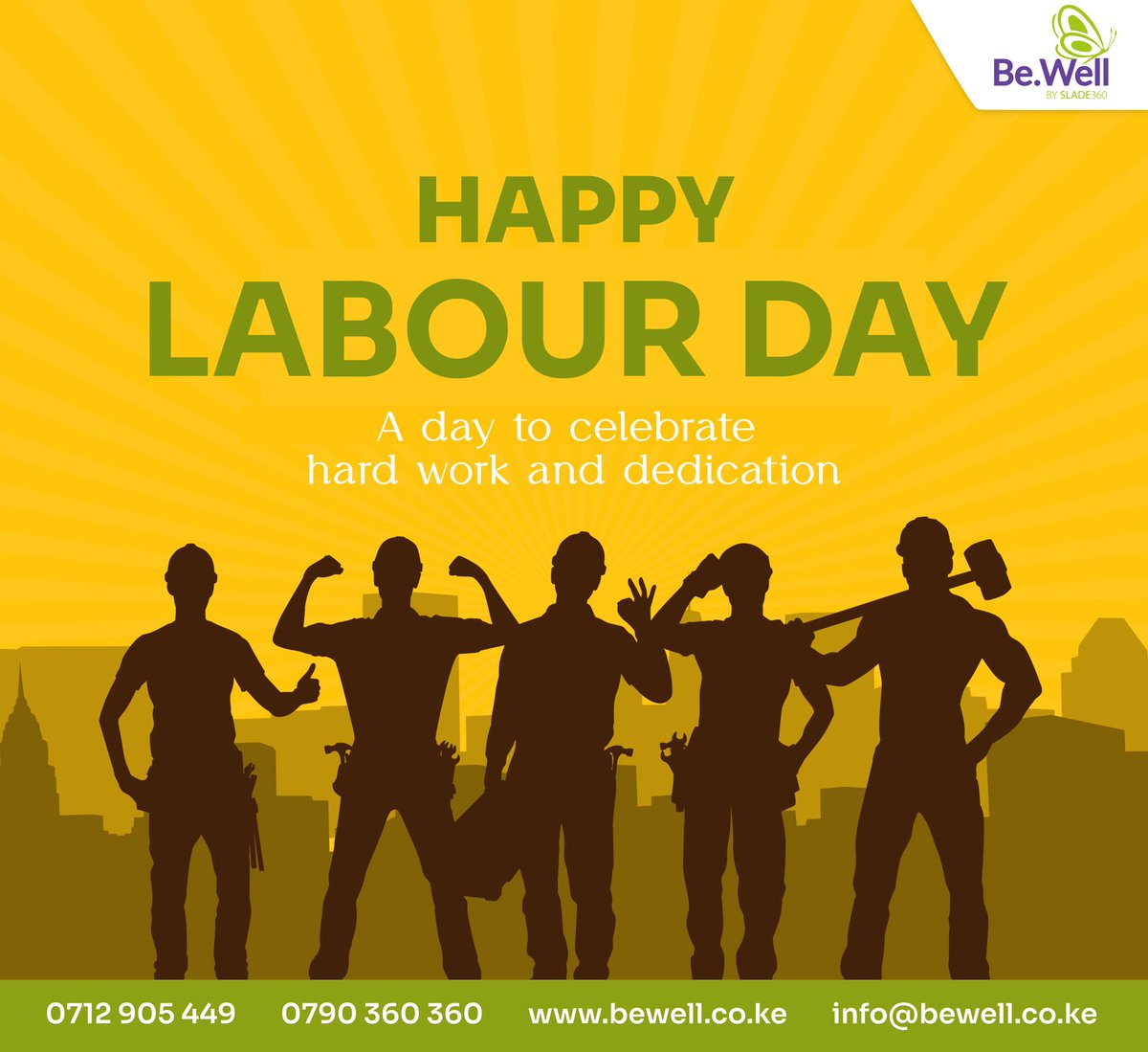 BeWellApp_'s tweet photo. The World is in your Strong Hands 💪
Happy Labour Day from the Be.Well Team

#healthbilastress #slade360 #bewell #insurance #medicalcover #LabourDay #LabourDay2022 https://t.co/VA2uiruTjw