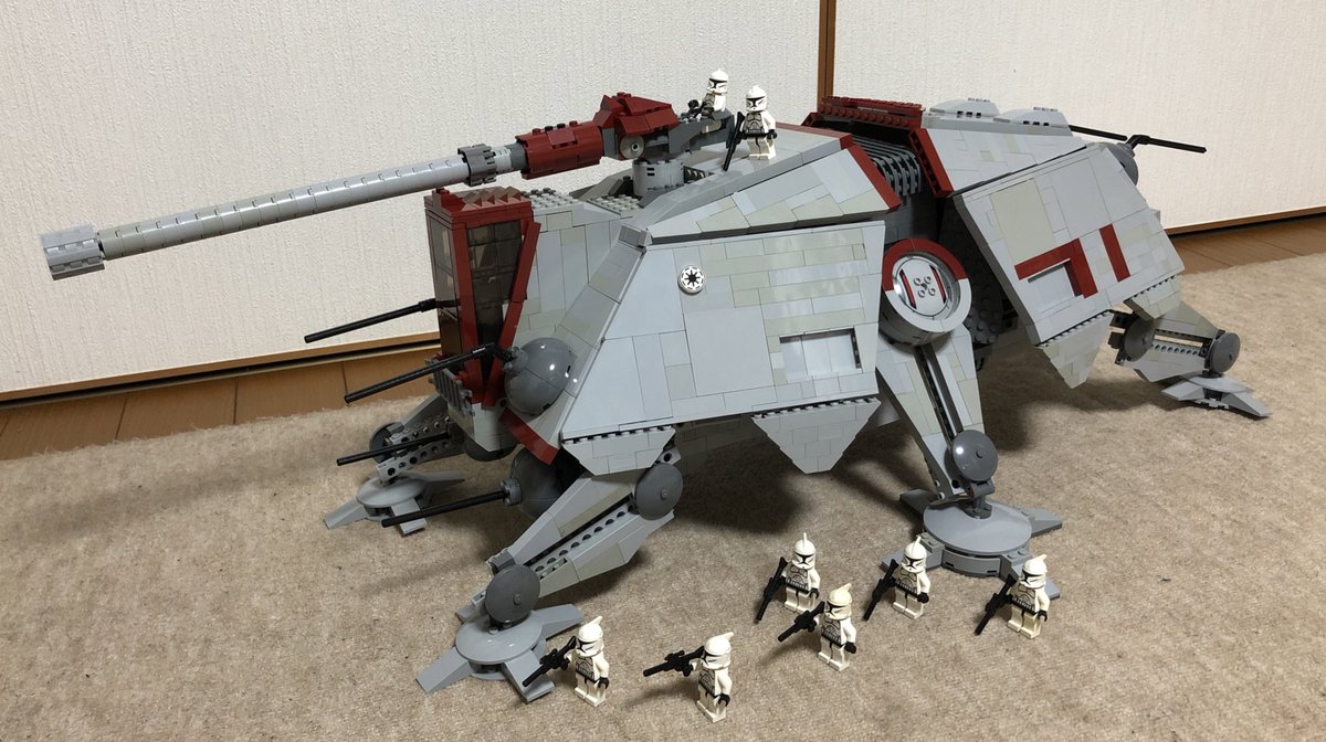 SKLEGO1's tweet photo. 〜LEGO AT-TE〜
AT-TEが完成しました！🎉
#LegoStarWars #レゴの日
#クローン同時上映 #フォトコンの攻撃
#スターウォーズの日 https://t.co/r4XQBhTJMQ