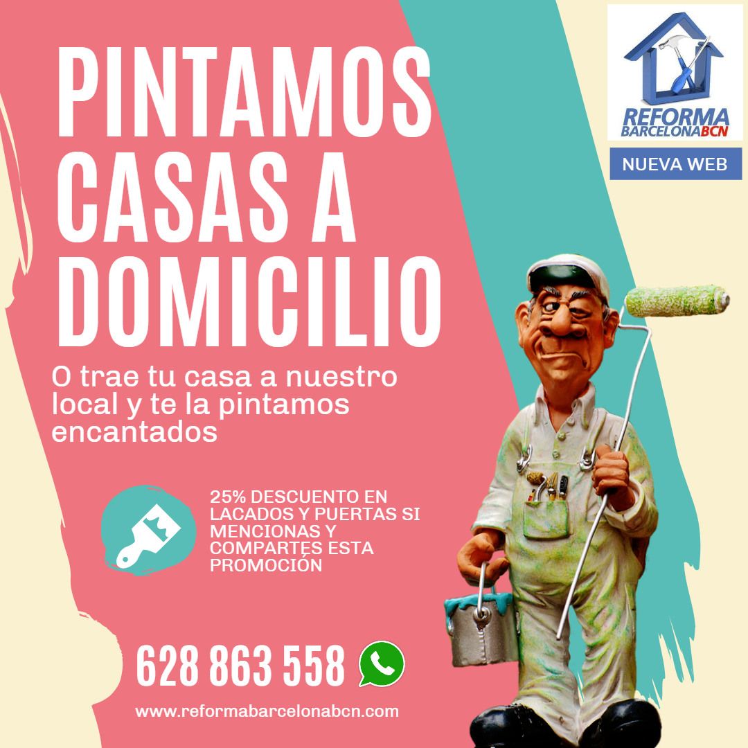 reformasbcnbcn's tweet photo. Servicios de Pintura de Calidad a precios muy económicos

+info:  https://t.co/OWXfkWHjHe

#barcelona #cataluña #girona #bcn #familia #tarragona #hogar #lleida #reformasbarcelona #catalunya #reformas #reformasintegrales #cocinas #reformascocinas #reformasdecasas #reformas https://t.co/T1WnmmPLdQ
