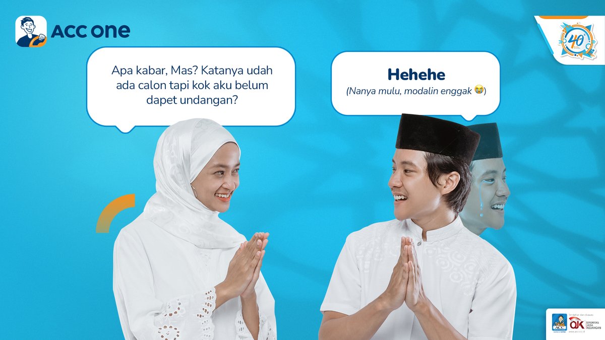 acconeid's tweet photo. Udah siap nikah tapi budget masih kurang?
Ajukan Fasilitas Dana di ACC yang bisa cairkan hingga Rp500 JUTA dengan jaminkan BPKB mobil.
Selengkapnya cek https://t.co/wBuenqwYd8
#ACCWujudkanImpian
#ImpianDana
#KreditMudahDenganACC
#FasilitasDana
#Multiguna https://t.co/yzmIX8FOXJ