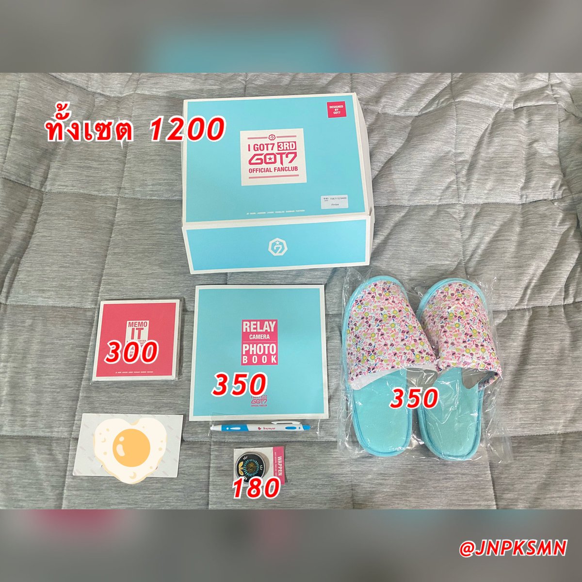 Poopae2544's tweet photo. ยังขายอยู่น้า ต่อรองราคาได้น้า เราสะสมเองยังไม่ได้ใช้เลยอยากส่งต่อค่ะ ตามหา #ขายของสะสมgot7 #ตลาดนัดอากาเช่ #ตลาดนัดอากาเซ #ตลาดนัดอากาเซgot7 #ตลาดนัดกัซเซบึน #ตลาดนัดgot7 https://t.co/9oj9xpzXaM