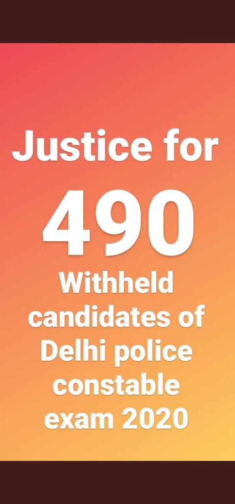 kaptans10478894's tweet photo. #JUSTICE_FOR_490_DP_WITHHELD_CANDIDATES
@DelhiPolice 
@IpsShweta https://t.co/TtZ3K6sktz