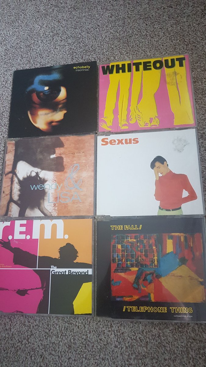 djexplain's tweet photo. @Palmer1966Tre @philk282 @AffrenchFfrench @JayneMoobs @heavenandthesea @jacklondonexile @jnanagarbha @1967lrjones @unclewald @ItaloBritNYC @dickidot09 @NewWaveAndPunk @biiilyedwards @Golfyfun @PsychedelicTony @EdHodgson @dreamfuel @Musicforthesoil @WallyTBM Morning all. Didn't get to play yesterday As I was out all day. So to make up here is a pile of CD singles that have been MIA until recently. Happy #singlessunday everyone https://t.co/QgpAtZlAhs