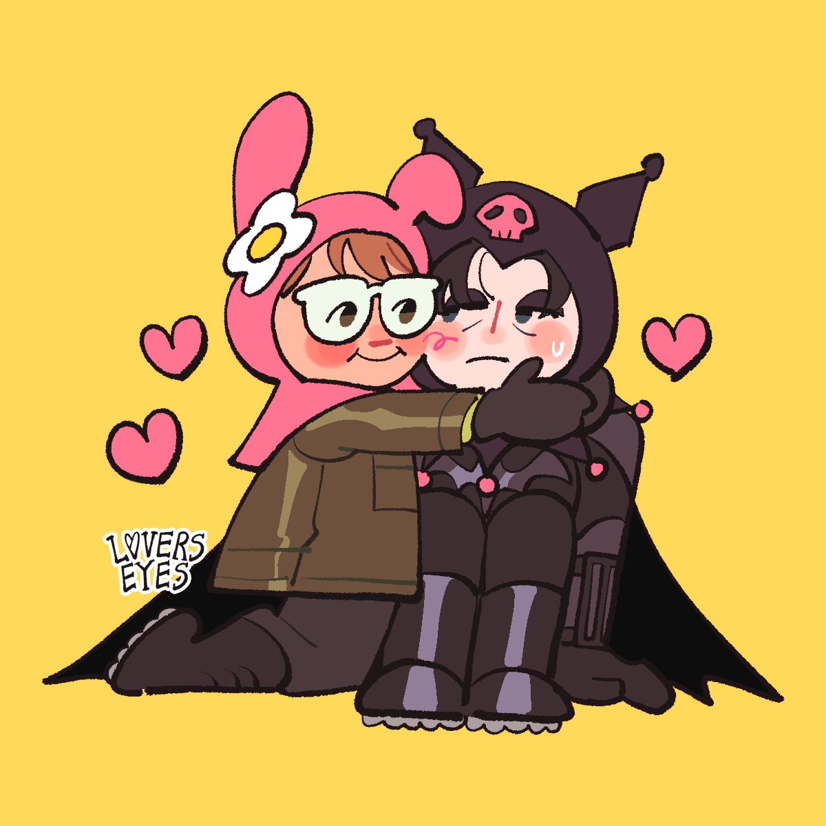 「gamer boy and emo girl #thebatman #riddl」|Krizzia ⭐️のイラスト