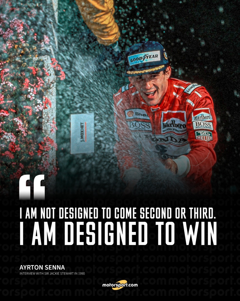 Motorsport's tweet photo. Remembering Ayrton Senna 🇧🇷⁠ It was on this day 28 years ago we lost the F1 legend at Imola 🌹

What's your favourite Senna moment? 💬
⁠
#F1 #SennaSempre #Motorsport https://t.co/8UHvymmlFC