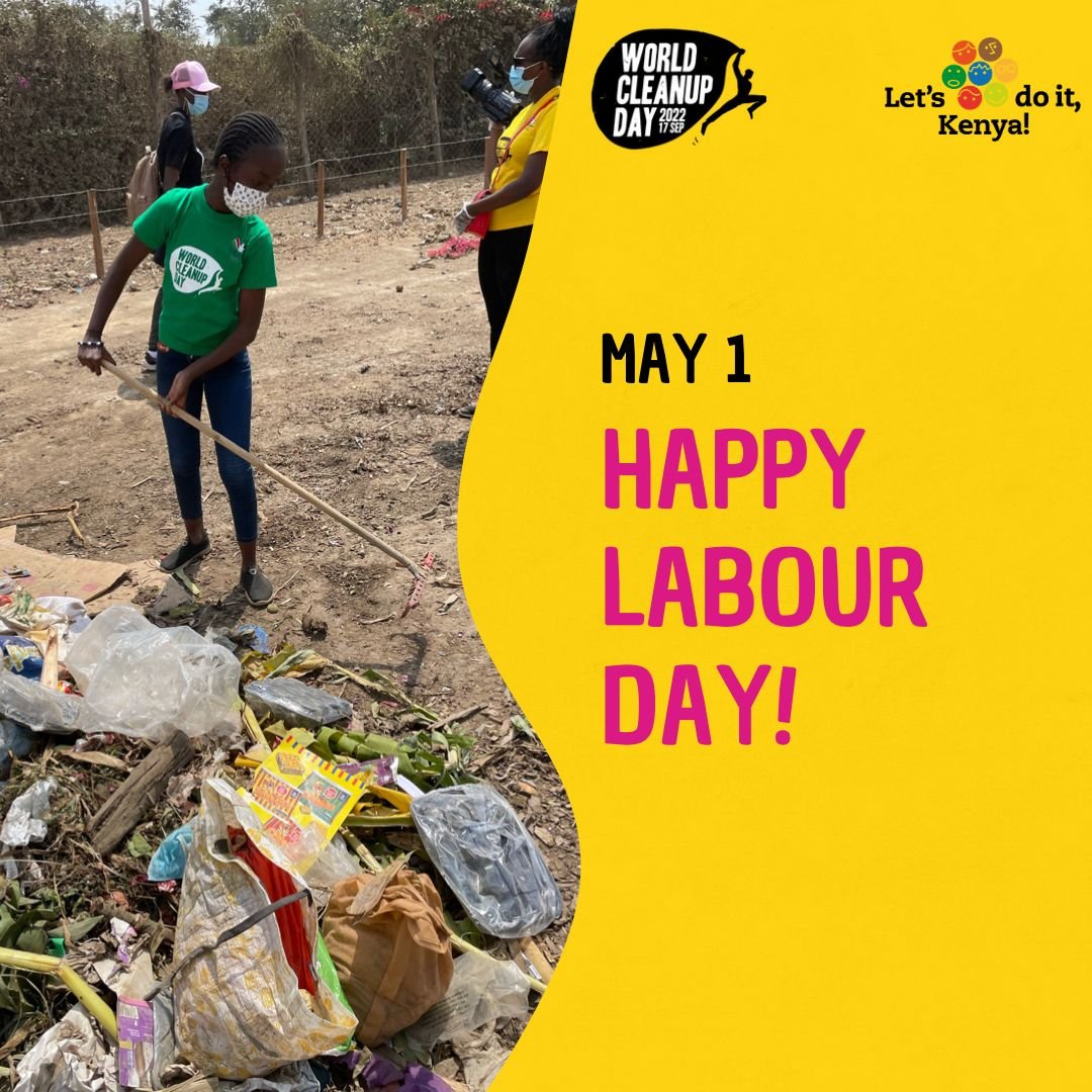 Celebrating everyone who works tirelessly in conserving the environment. #HAPPYLABOURDAY2022 #LabourDay #WorldCleanUp