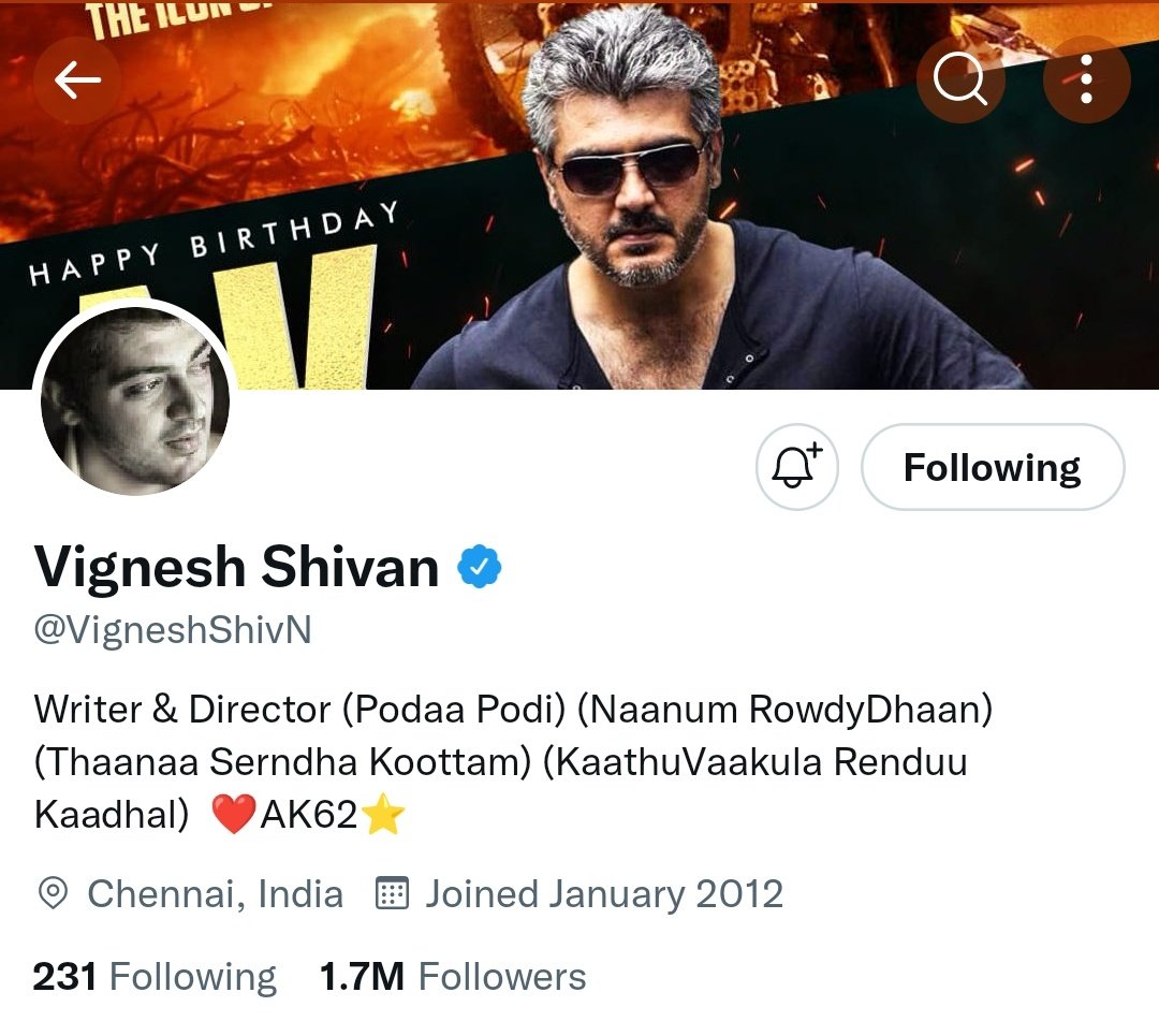 TFC_mass's tweet photo. #AK62 Updated ❤️🔥

.@VigneshShivN Wishing You All The Best Bro 😍❤️

#HBDAjithkumar  #Ajithkumar https://t.co/yUJGeho8hG