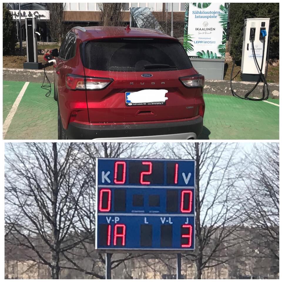 Eilen alkoi vapunvietto sähkömiehen hommilla - pikainen ”viankorjaus boottaamalla” #ikaalinen #pesis #ikatarmo #ikaalinenspa #laatusähkö #kukinkykyjensämukaan