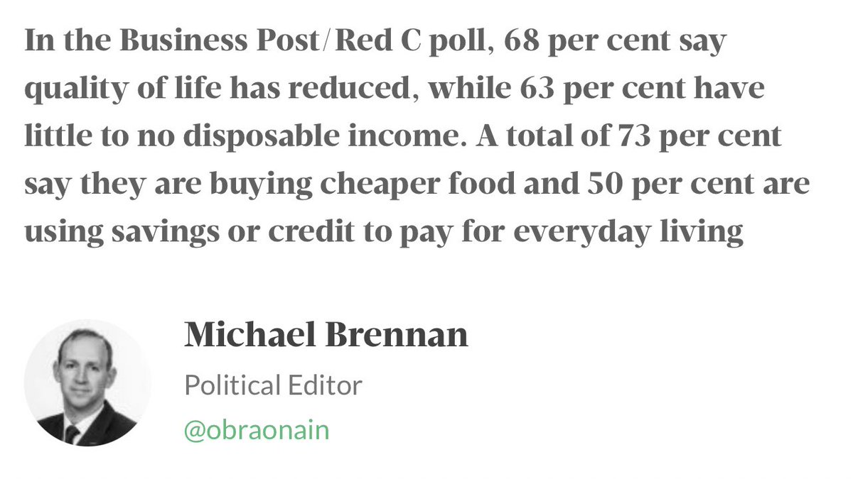 paddycosgrave's tweet photo. Ireland has the 4th highest GDP in the world out of 187 countries. It’s an incredible country if you’re rich or a columnist or commentator. But here’s the lived reality for most people: https://t.co/Hu9CCaUALr