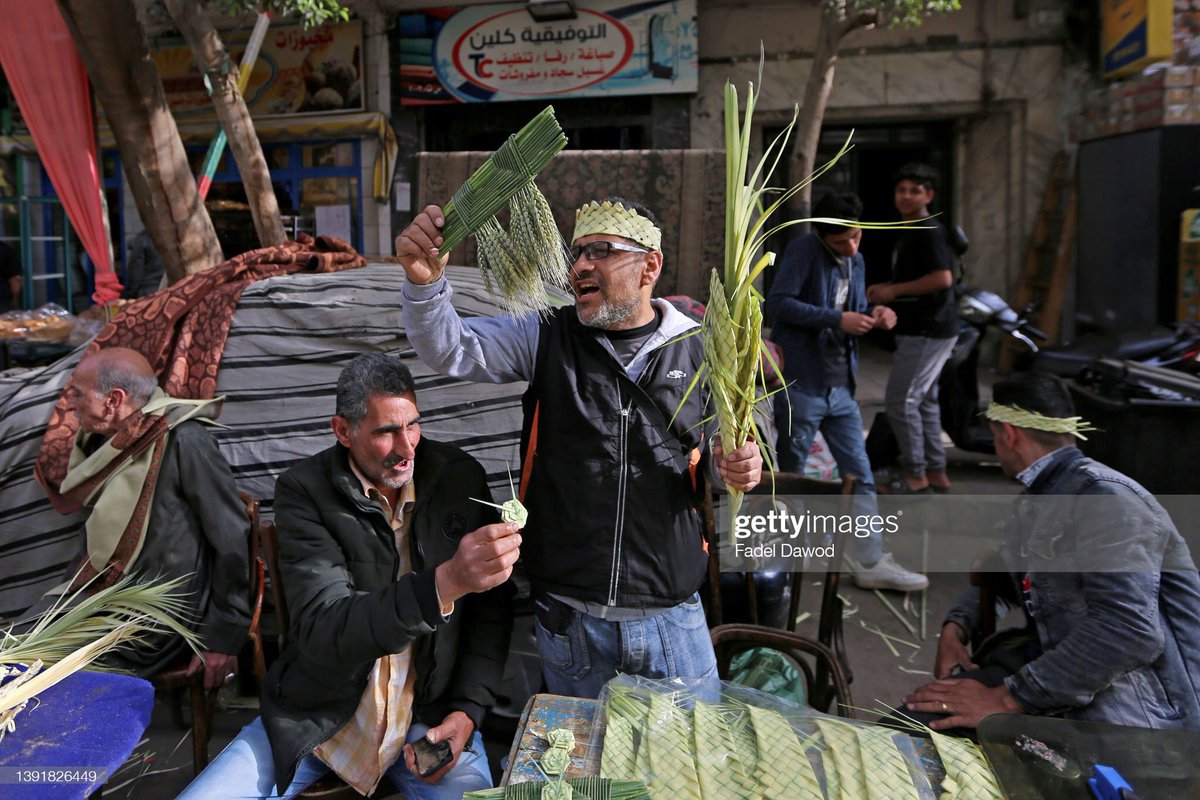 fadelldawod's tweet photo. CAIRO, EGYPT - APRIL 16: Egyptians celebrate the Palm Sunday, which marks the first day of Holy Week, in Shubra neighbourhood on April 16, 2022 in Cairo, Egypt. (Photo by Fadel Dawod/Getty Images)

#instagram #instgram https://t.co/gvRHUptSli