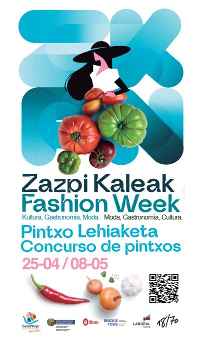zazpikaleak's tweet photo. 🍽Te recordamos que hasta el 8 de mayo puedes disfrutar de los pintxos más #coloridos y sabrosos en el Concurso de Pintxos de la Zazpi Kaleak Fashion Week. Pequeñas delicias que entran por los ojos. #ZKFW https://t.co/m52khsfWbE