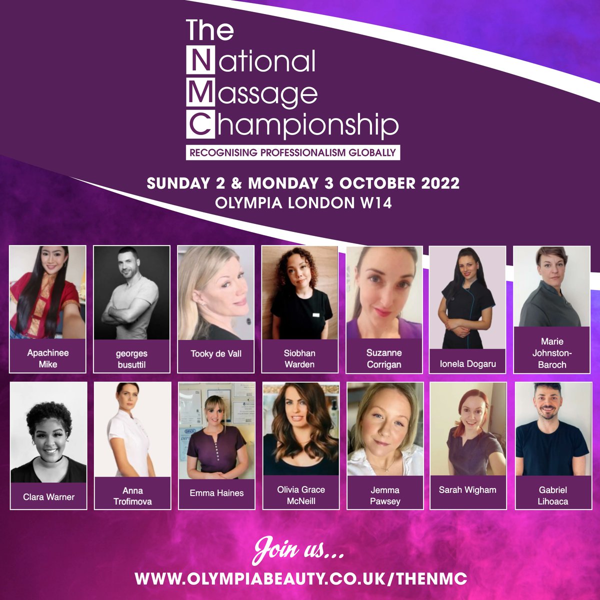 salon_beautyuk's tweet photo. Just take a look at our fantastic Wall Of Fame for @TheNMCLondon so far this year! 💥 We're so excited to host this incredible competition again! Go to https://t.co/lVHOuJ53sI #beauty #thenmc #thenationalmassagechampionship #massage #massagetherapist https://t.co/EKvWAfyjII