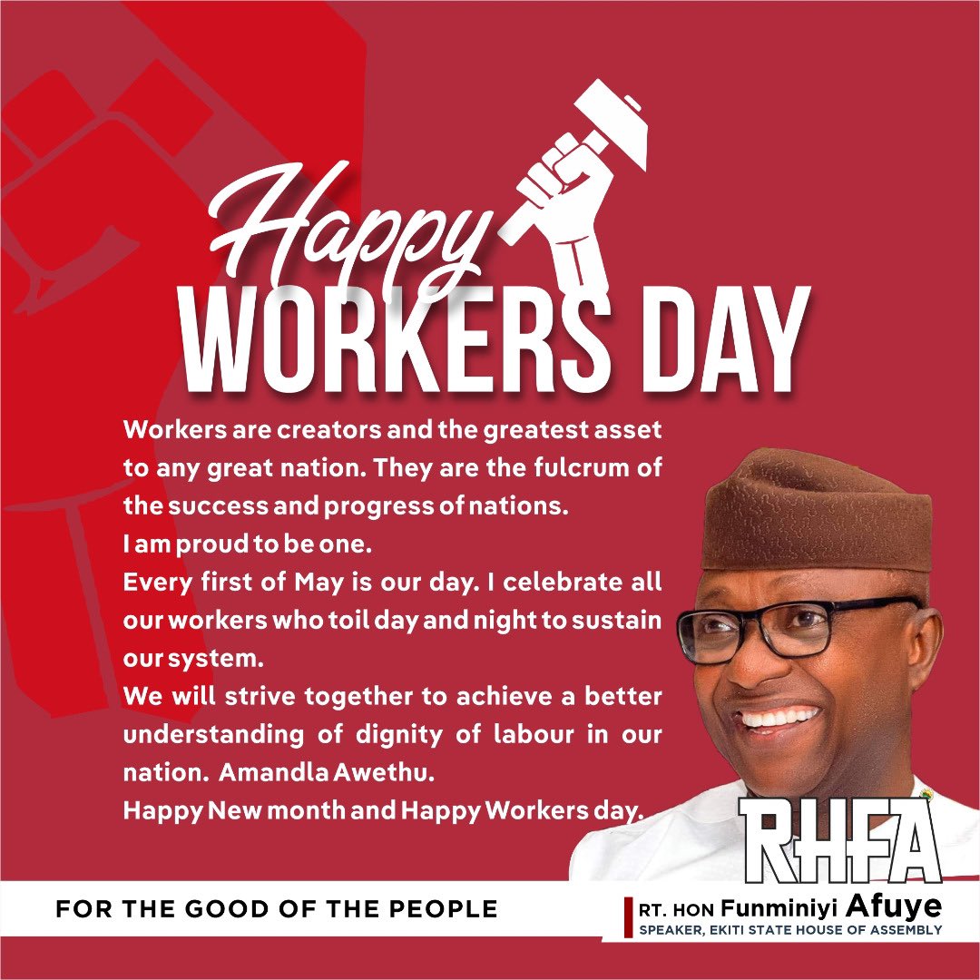 Happy workers day!