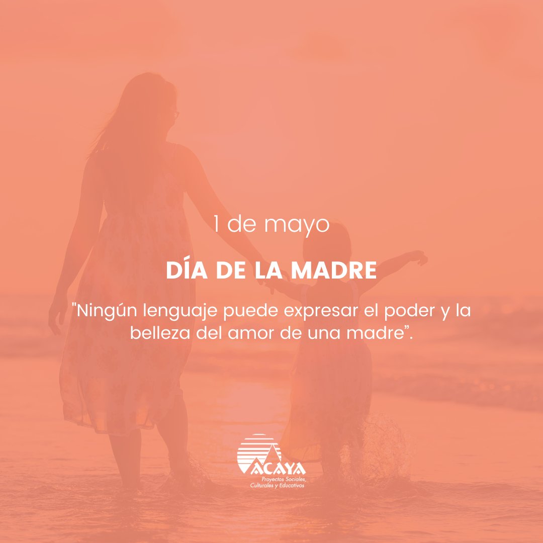 ¡Feliz #DíadelaMadre a todas! ❤️ Sois únicas.

#SomosAcaya