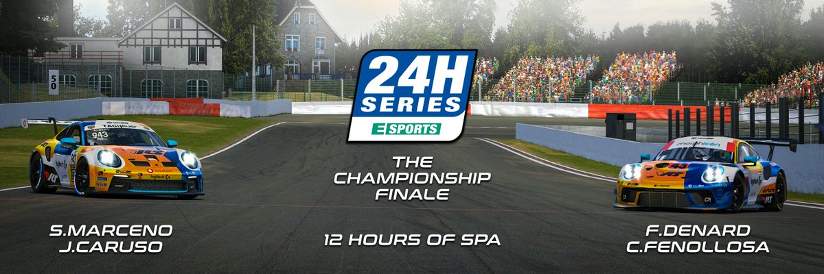 It all comes down to THIS.

12hrs on the clock at one of the most punishing circuits on the sim is hard enough, and our drivers go into the event knowing a Championship can be won at the end of it 

A lot can happen in these races, but Simone and Jordan are prepared for it all 👊