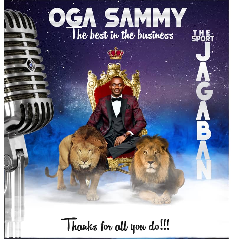 OgaSammyWejinya's tweet photo. A day dedicated to the fans
Today, I'll give EIGHT straight hours to the fans
A show like no other
We kick off at noon
Let's do this
#TheBestInTheBusiness
#NumberOneInTheCity
#NulliSecundus
#Jagaban
#OgaSammy
#LivingLegend https://t.co/pmVdtqb09P