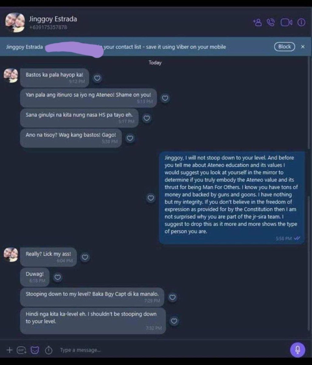 _rainbowfighter's tweet photo. These are circulating in the chatrooms… see the true colors of one of the senatoriables of UniThieves — https://t.co/v1DZo7KZCR