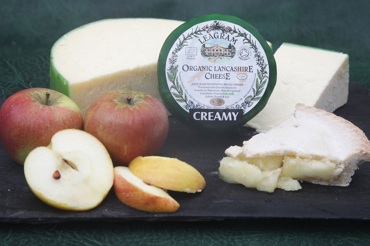 gateswigan's tweet photo. Congratulations Faye and the team of Leagram Organic Dairy

Faye Kitching was fantastic on James Martin yesterday morning &amp; the chefs raved about her cheese.  Faye produces our creamy organic Lancashire, which has won Gold at the British Cheese Awards and Gold Internationally https://t.co/Bz438yEHBF