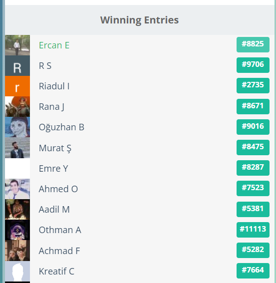 TheDemeNetwork's tweet photo. ๐ฅ#DeMeNetwork #Giveaway Contestโ๏ธ
๐จOur airdrop winners have been announced
๐Congratulations to everyone who made it๐
๐250 participants were randomly chosen as winners.
Winners list on gleam page: https://t.co/9gYqtCs2sC
๐Stay tuned - Prize distribution after launch https://t.co/cRZCQaeQ3M