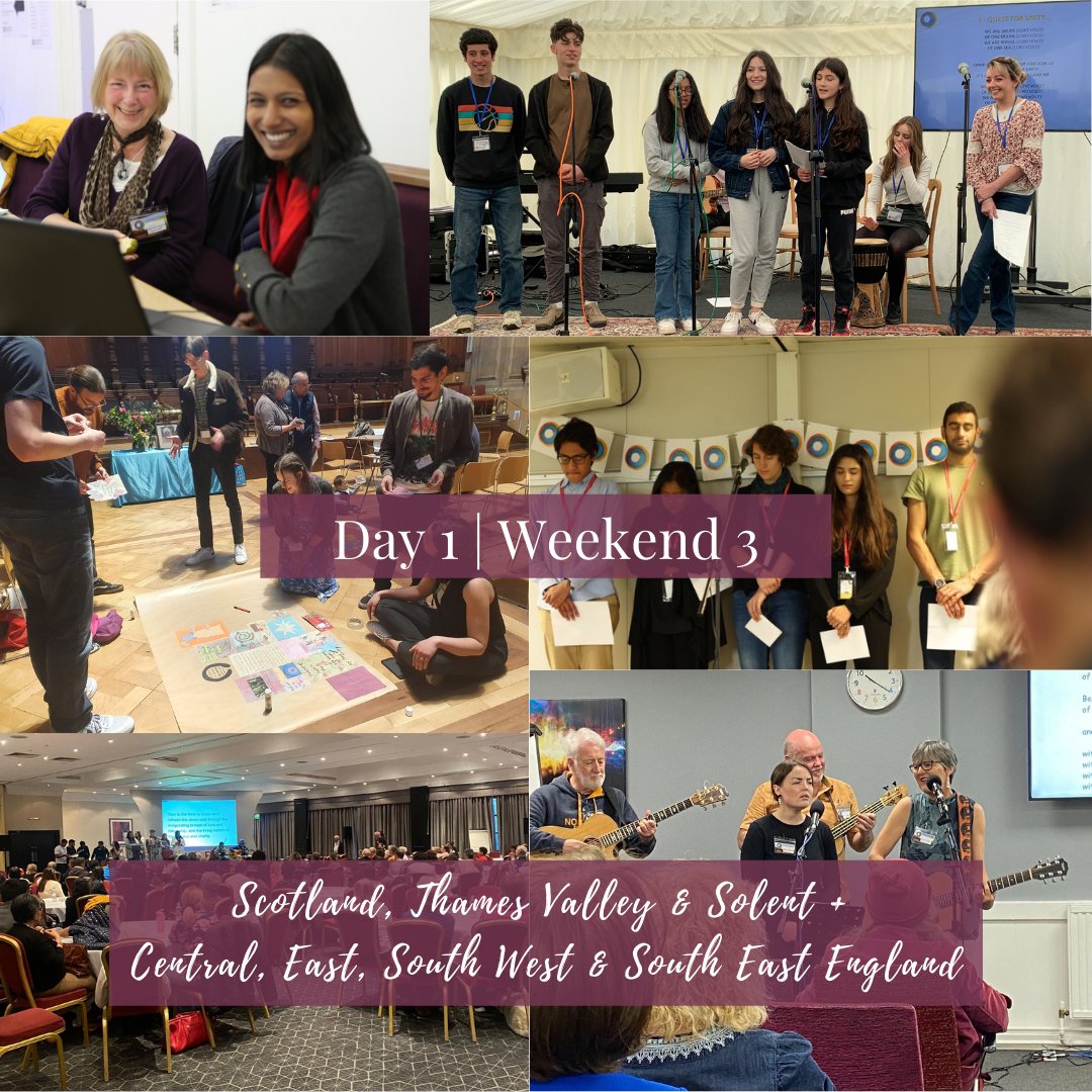 UKBahais's tweet photo. GLOBAL CONFERENCES- Day 1 | Weekend 3: Scotland, Central England, East England, Thames Valley &amp; Solent, South West England, South East England 

https://t.co/triAOsvtKW https://t.co/0SPTOvSZUA