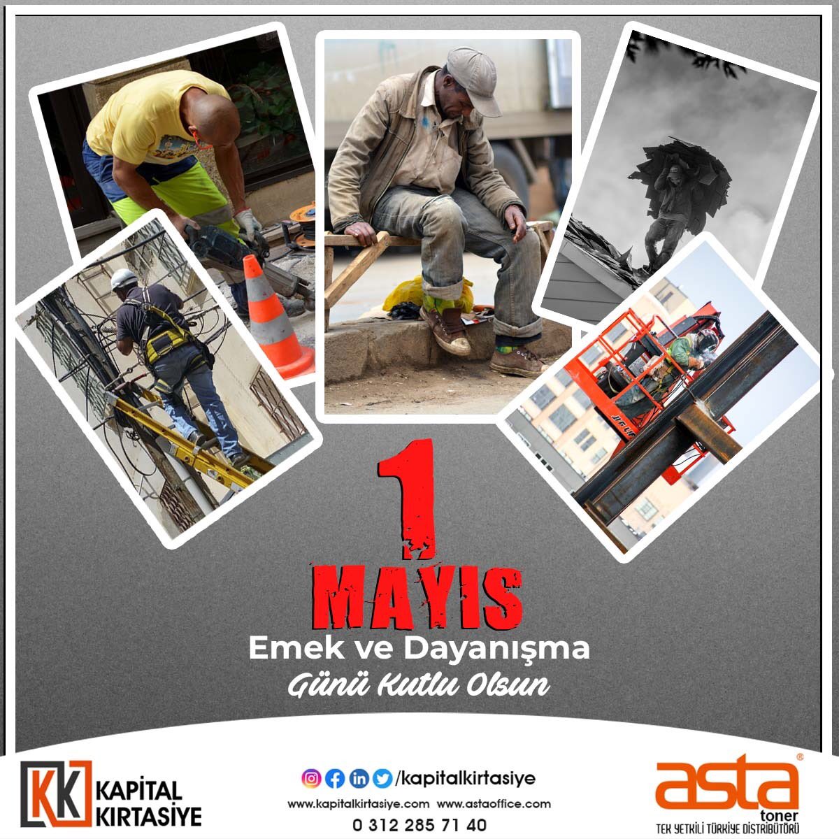 Dayanışmanın, iyiliğin, birliğin ve güzelliğin birleştiği 1 Mayıs İşçi Bayramı Kutlu Olsun.. ##1mayıs #iscibayramı #kutluolsun