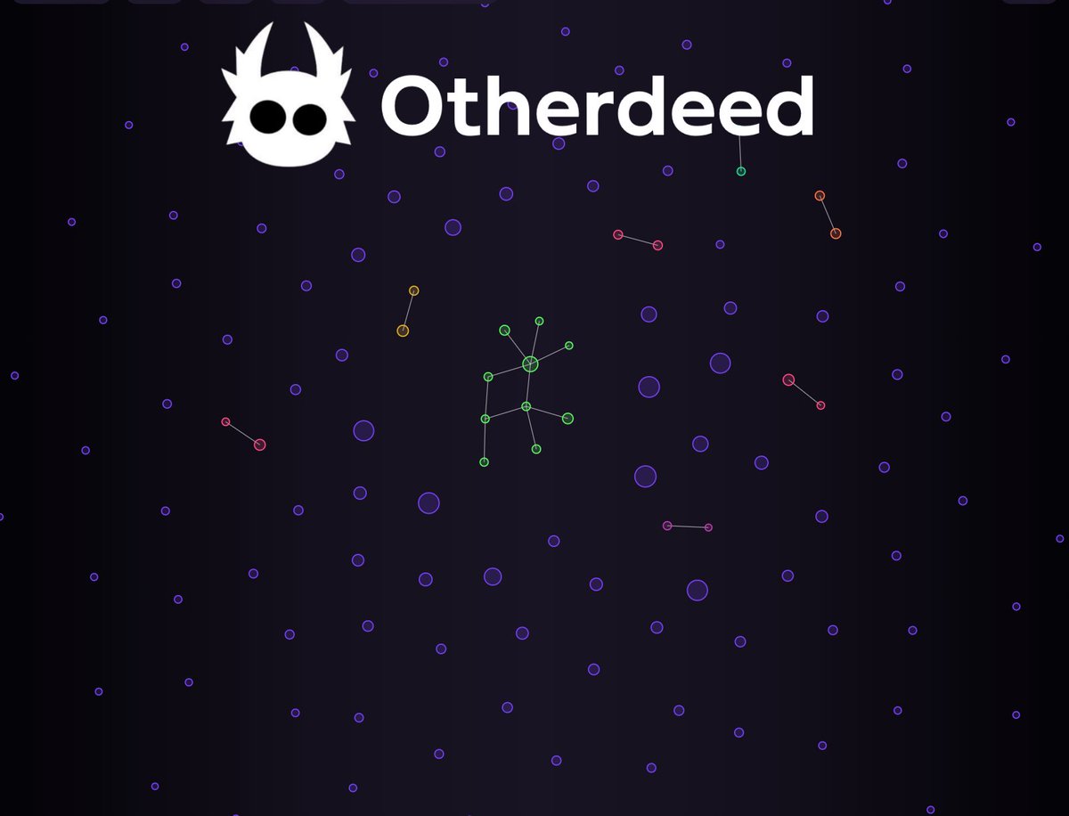 Bubblemaps (@bubblemaps) on Twitter photo 6 hours after <a href="/OthersideMeta/">Othersidemeta</a> sold out, is the supply healthily distributed?
On-chain analysis of #Otherdeed NFT 🧵 6 hours after <a href="/OthersideMeta/">Othersidemeta</a> sold out, is the supply healthily distributed?
On-chain analysis of #Otherdeed NFT 🧵