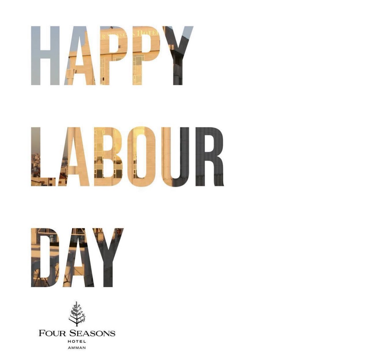 Without people nothing prospers. Happy Labour Day from #FSAmman 
كل عام ووطننا بخير بفضل خير عُماله. #عيدنا #عمان.